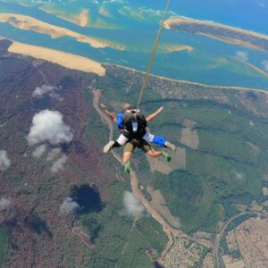 Saut en Tandem Plage