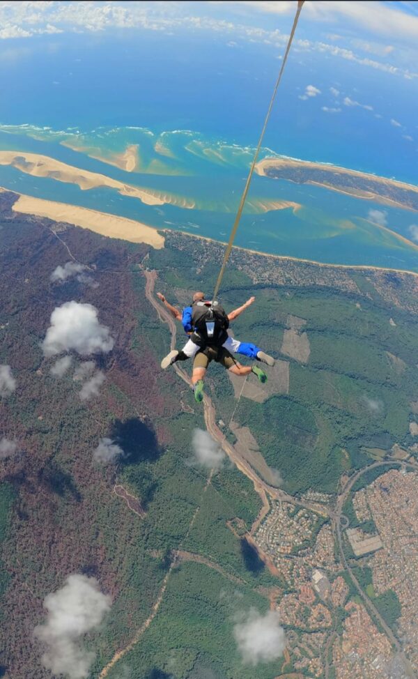 Saut en Tandem Plage